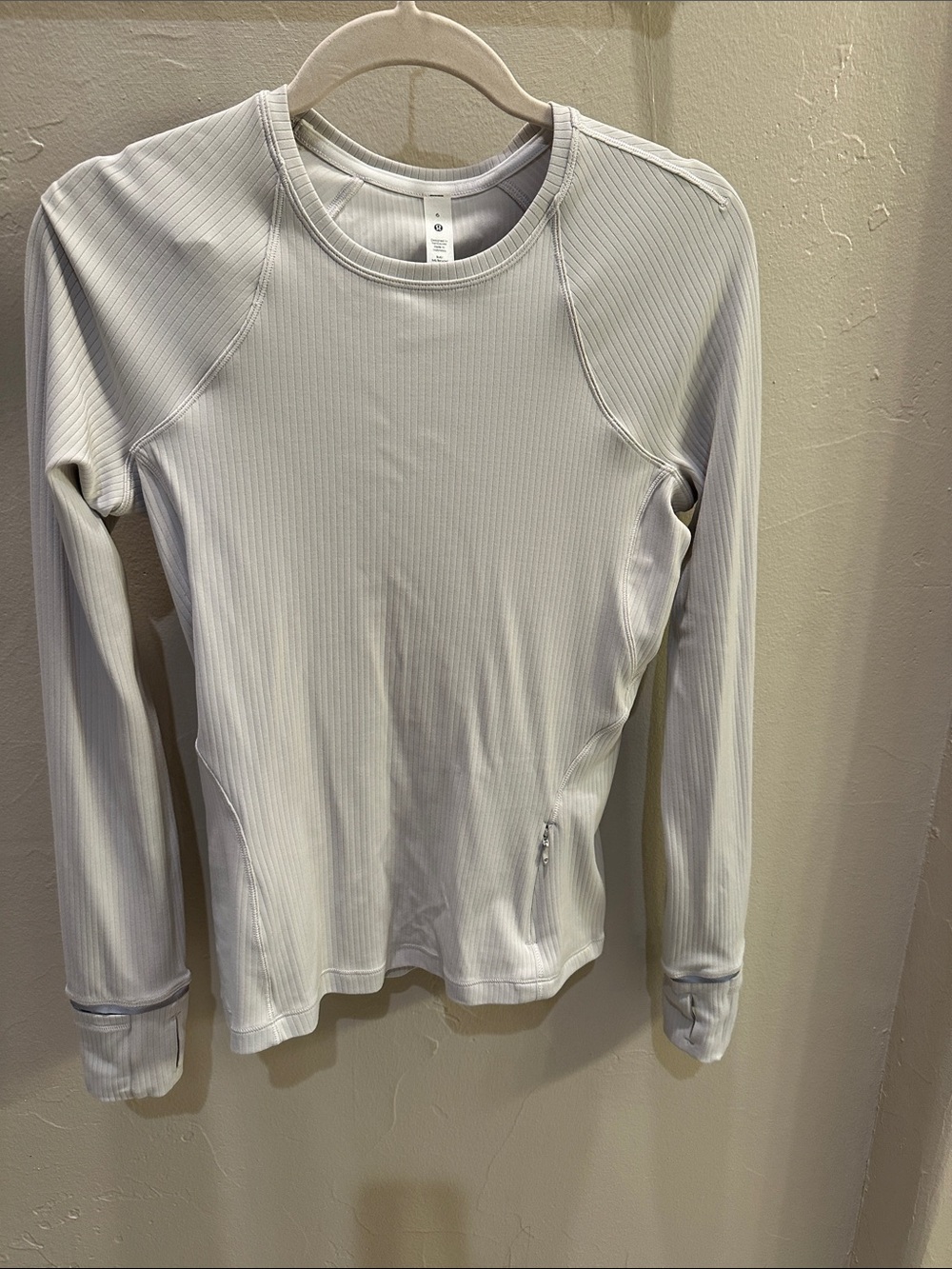 Lululemon Rulu Ribbed Long Sleeve Running Shirt - Picture 2 of 8